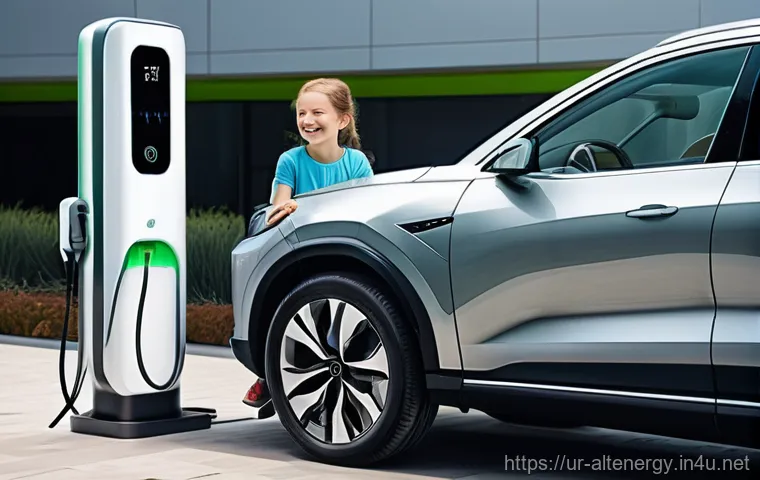 전기차 배터리 기술 - **Prompt:** Inside a high-tech, immaculate research and development lab, a transparent cutaway model...