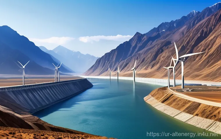 대체에너지의 국내 보급 현황 - **Prompt 1: "A serene and bustling Pakistani urban neighborhood, viewed from a slightly elevated per...