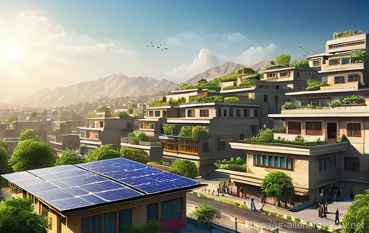 에너지 저장 시스템 ESS - **Prompt:** An architectural, slightly elevated exterior view of a contemporary Pakistani house unde...