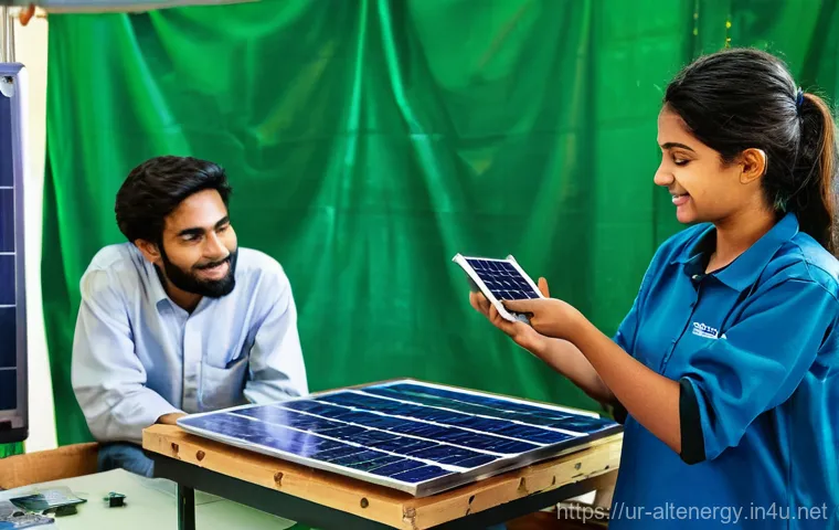 대체에너지 연구소의 역할 - **Prompt 2: "A breathtaking wide shot of Pakistan's coastal region, possibly near Sindh or Balochist...
