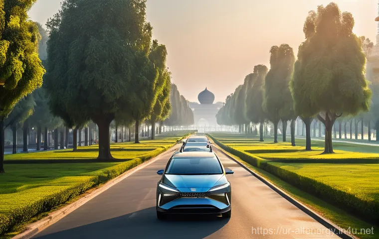 자동차용 수소 연료전지 - **Prompt 1: "The Dawn of Clean Air"**
    "A breathtaking panoramic view of a bustling, modern Pakis...